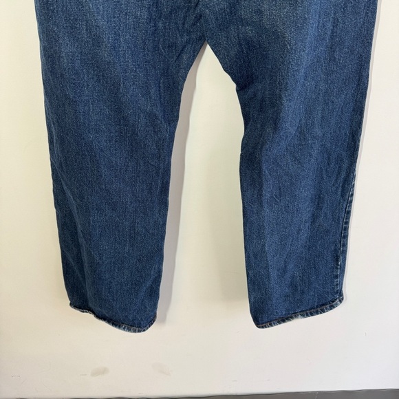 Fiorucci Jeans Blue Relaxed Fit Vintage Embroidered Back Pockets Denim Size 36 - Picture 9 of 15